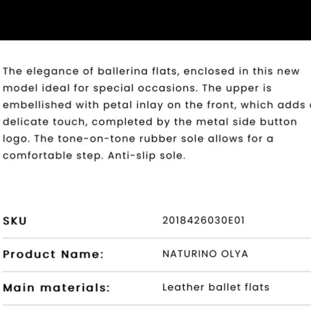 NWT NATURINO OLYA Leather ballet flats in Red - Picture 6 of 14